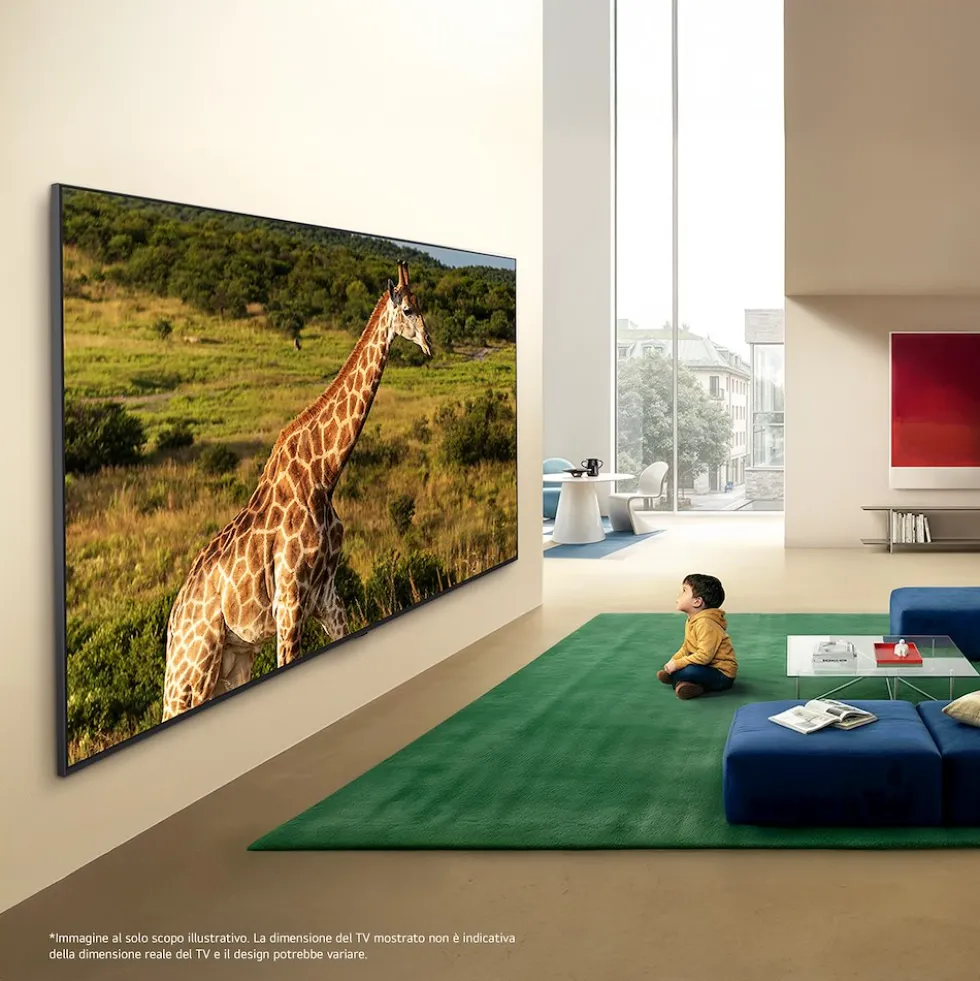 Televisore LG ELECTRONICS 75QNED86B6B QNED Mini LED 4K con AI