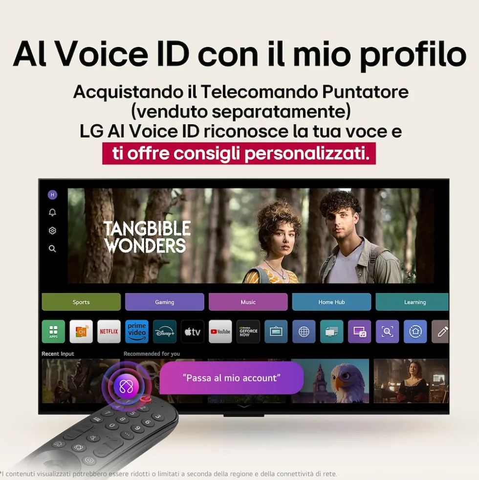 Televisore LG LED 75 pollici 75UA74006LB Smart TV 4K AI