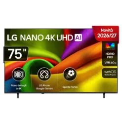 Televisore Lg 75nu850b6la.api Nano UHD 75" AI 4K Smart