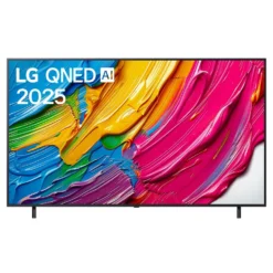 Televisore LG 75QNED80A6A con tecnologia QNED e processore a7 Gen8