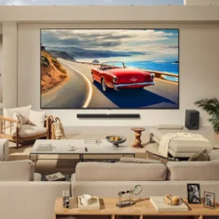 Televisore LG 75QNED80A6A con tecnologia QNED e processore a7 Gen8