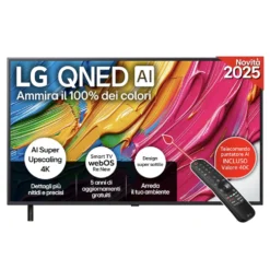Televisore LG QNED 50QNED80A6A con tecnologia Dynamic QNED Color