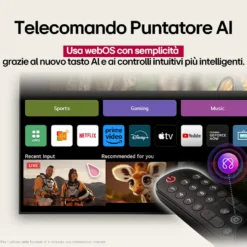 Televisore LG QNED 50QNED80A6A con tecnologia Dynamic QNED Color