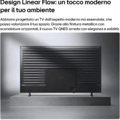 Televisore QNED LG ELECTRONICS 43QNED70B6C.API con Mini LED 4K