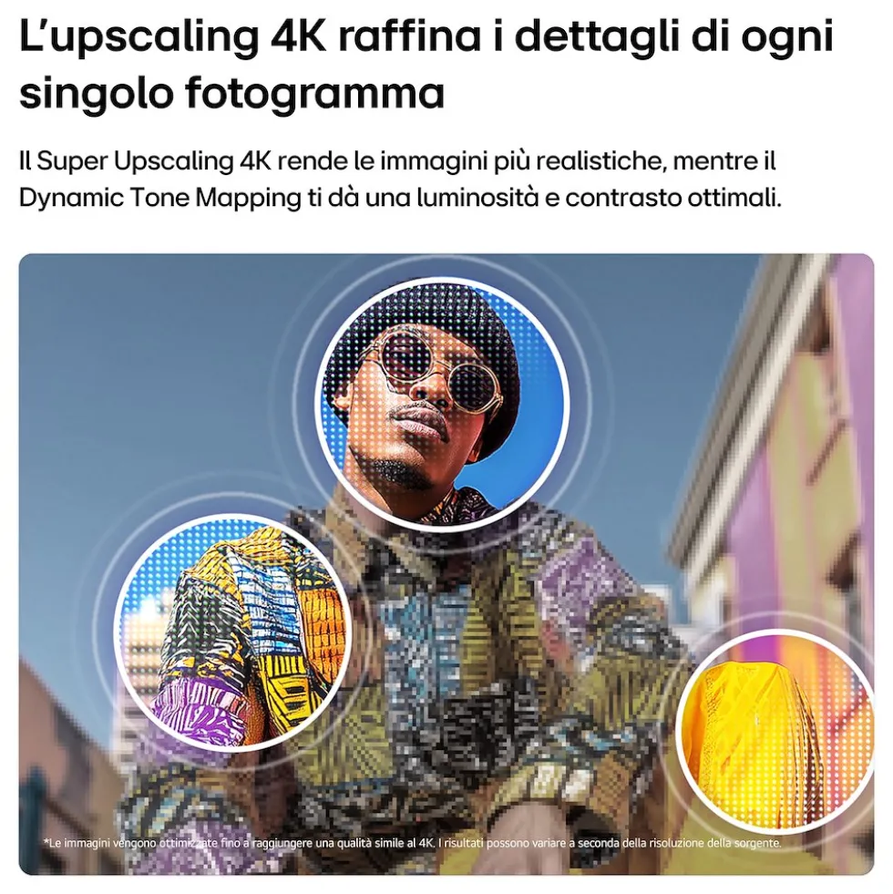 Televisore QNED LG ELECTRONICS 43QNED70B6C.API con Mini LED 4K