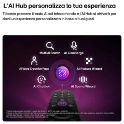 Televisore QNED LG ELECTRONICS 43QNED70B6C.API con Mini LED 4K