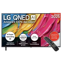 Televisore QNED LG 55QNED80A6A 55" 4K UHD con AI e WebOS 25