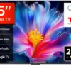 Televisore TCL 75P6L 75” 4K HDR con Google TV