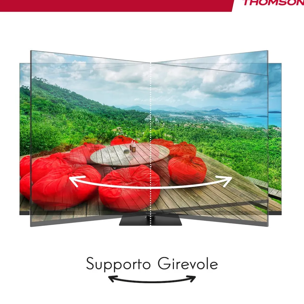 Televisore Thomson QLED 75 UHD 4K Smart Google TV