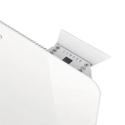 Termoconvettore Argo Fancy 1400W con pannello in vetro bianco e timer digitale