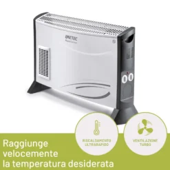 Termoconvettore Imetec Eco Rapid 2000W a basso consumo