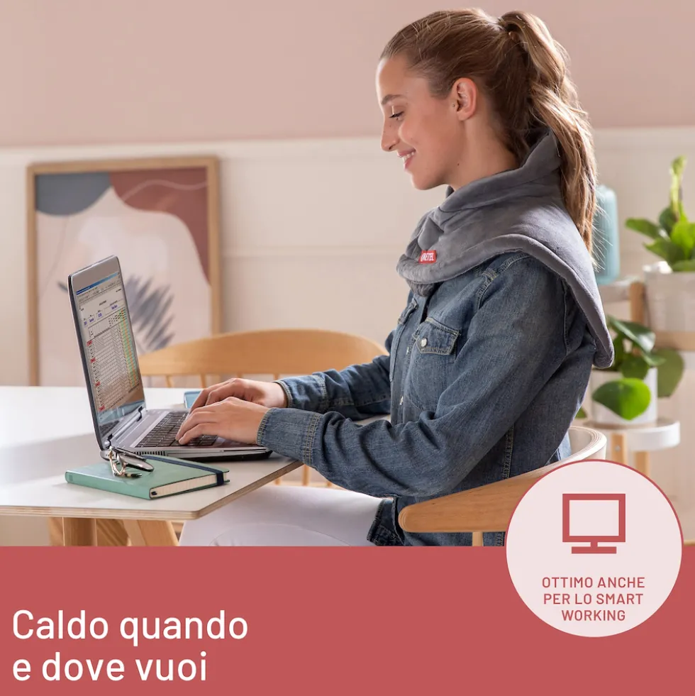 Termoforo cervicale e spalle Imetec 16787 con tecnologia Intellisense