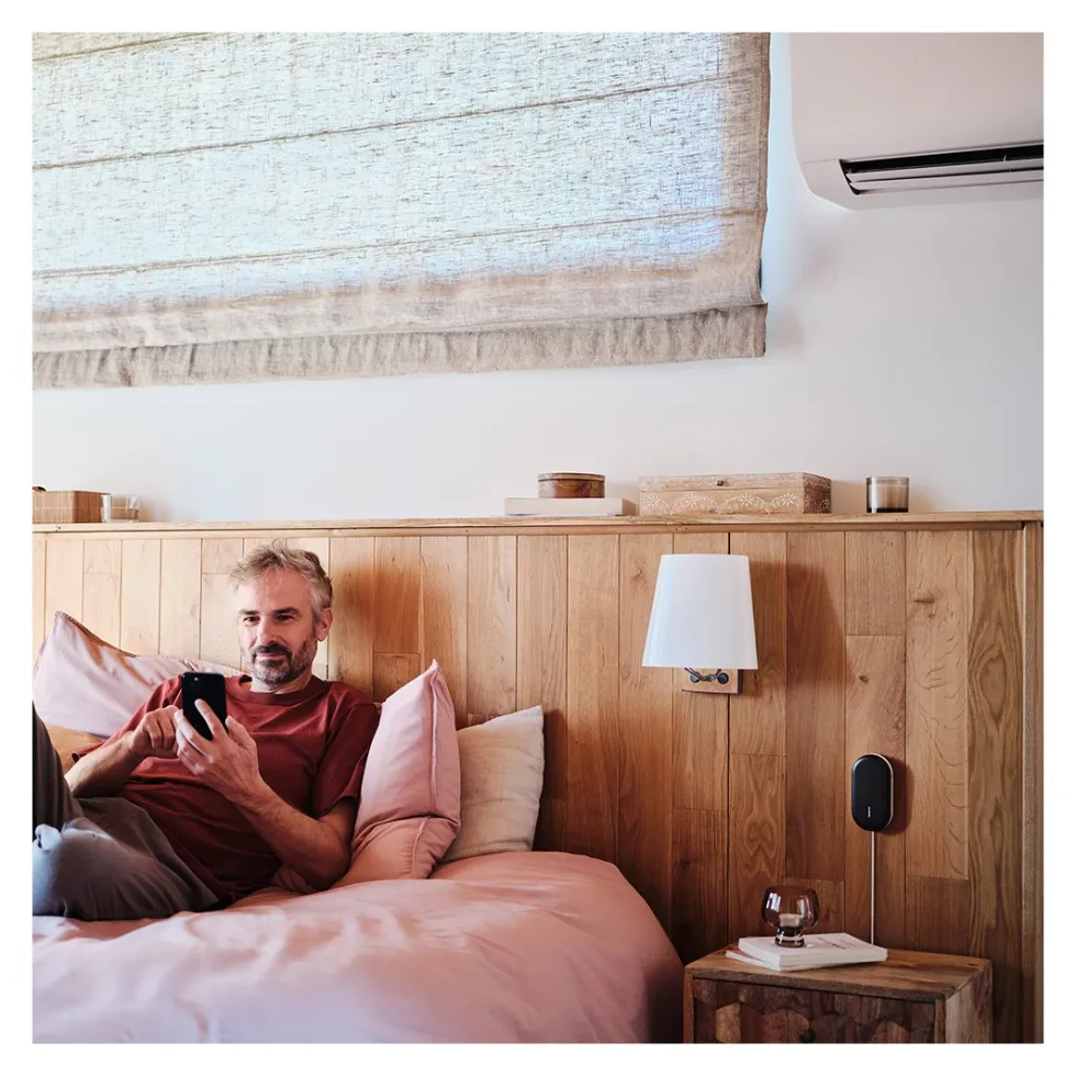 Termostato SMART Netatmo NAC IT COMFORT Black e White