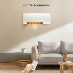 Termoventilatore a parete Johnson Wall 2000 W con telecomando