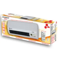 Termoventilatore a parete Johnson Wall 2000 W con telecomando