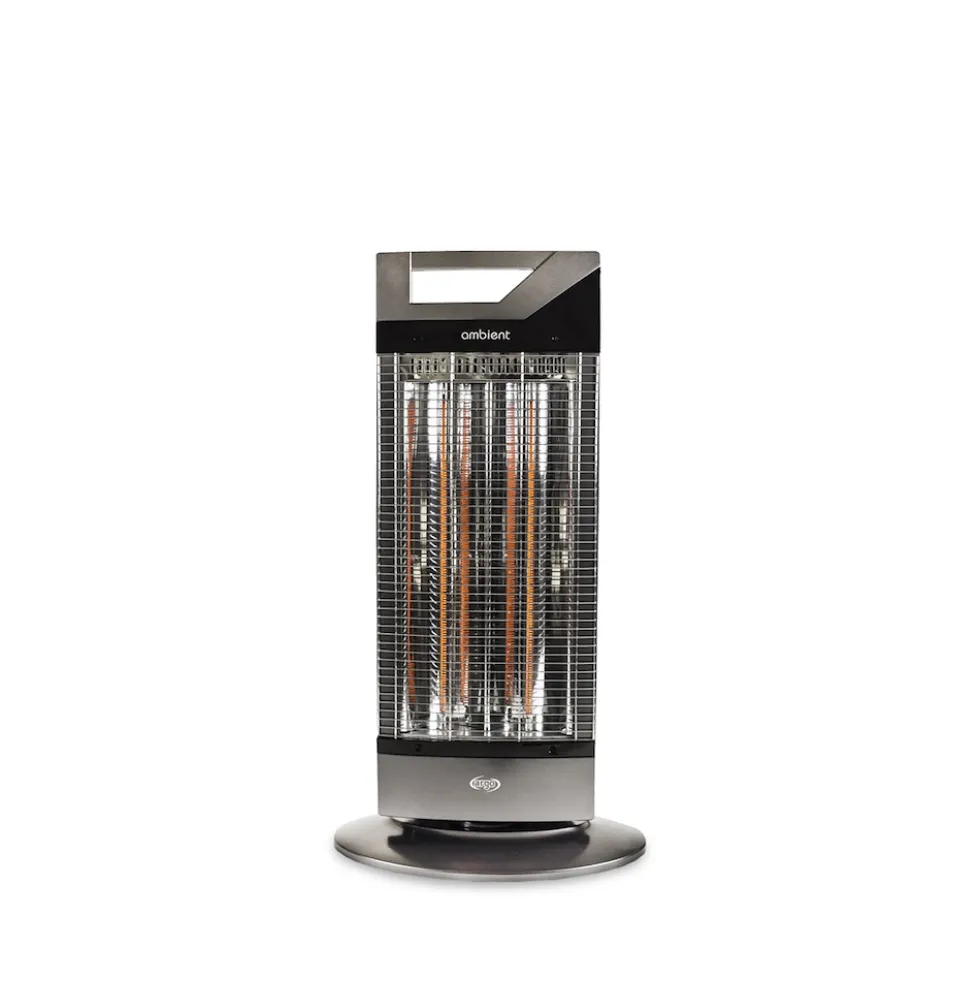 Termoventilatore Argo Ambient con fibra di carbonio e oscillazione 70°