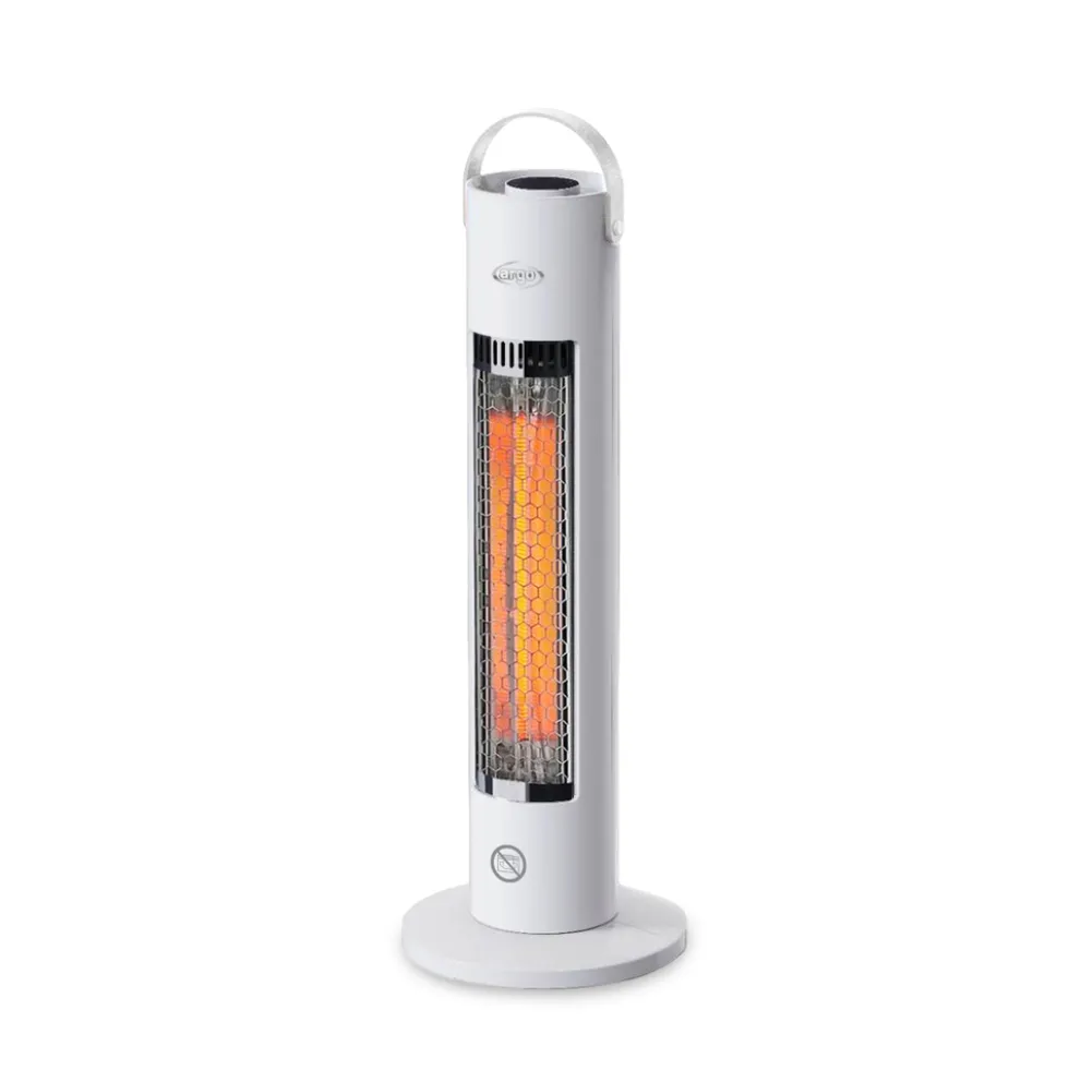 Termoventilatore Argo Sting con fibra di carbonio, 2 livelli di riscaldamento