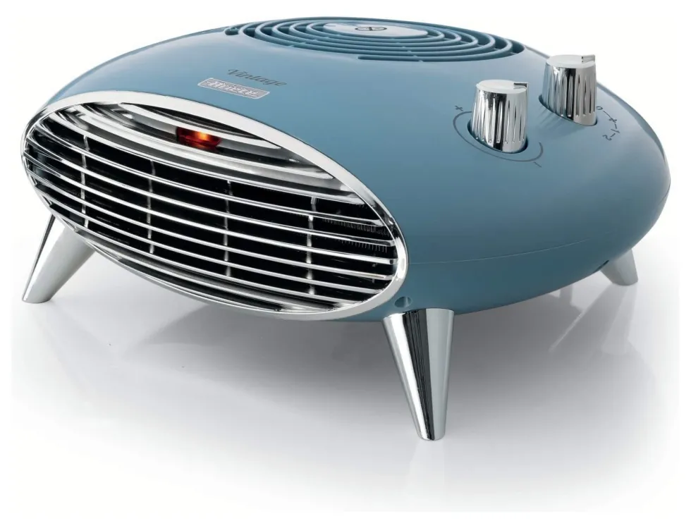 Termoventilatore Ariete 00B821105AR0 VINTAGE Celeste