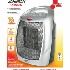 Termoventilatore ceramico a basso consumo Favonio Johnson 1500 W