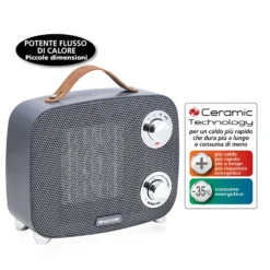 Termoventilatore ceramico Macom 942 Minimax 1500W