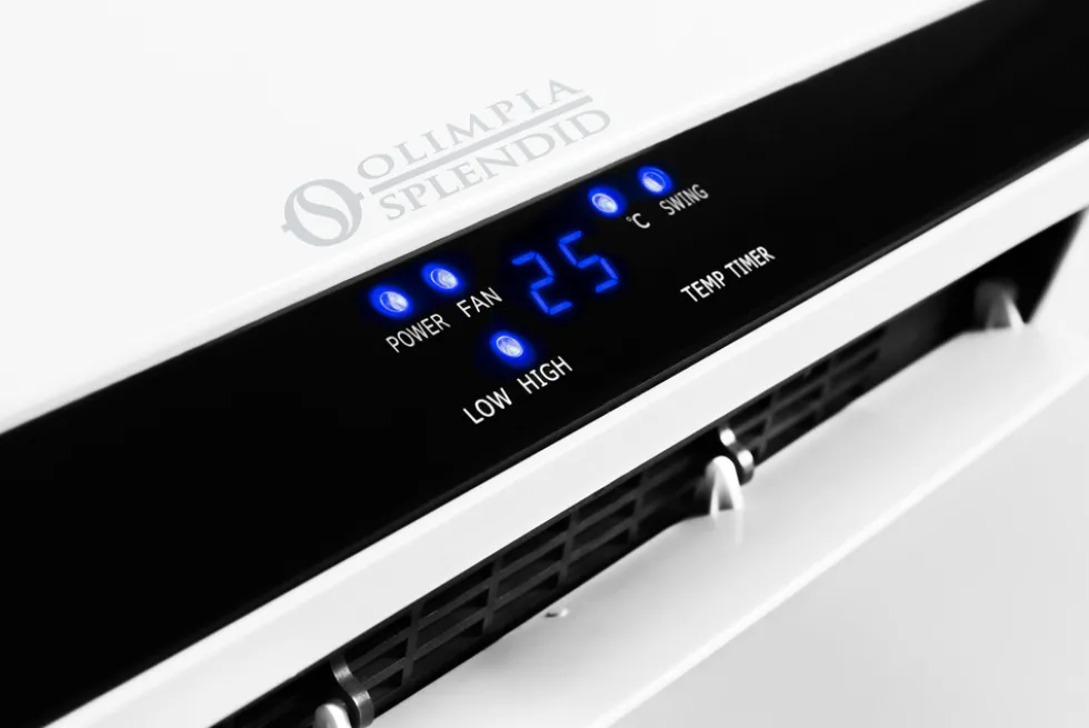 Termoventilatore ceramico Splendid Caldo Up T da muro con telecomando