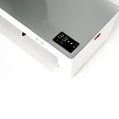 Termoventilatore da parete Argo Chic Silver 2000W con telecomando