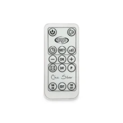 Termoventilatore da parete Argo Chic Silver 2000W con telecomando