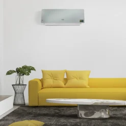 Termoventilatore da parete Argo Chic Silver 2000W con telecomando