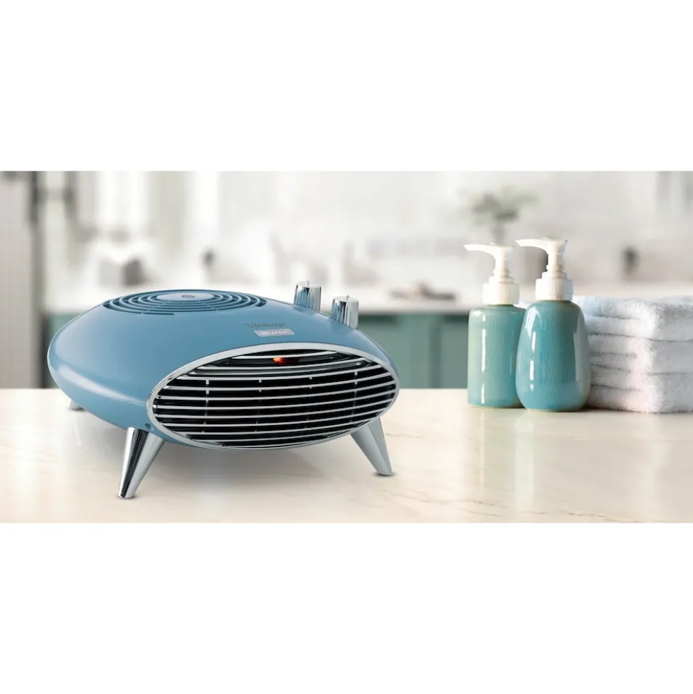 Termoventilatore da tavolo Ariete 8211/05 BLU, 2000W silenzioso
