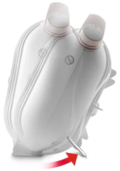 Termoventilatore De Longhi 0114671000 CAPSULE HOBBY Hfs30B24 W Bianco