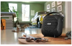 Termoventilatore De Longhi 0114671003 CAPSULE HOBBY Hfs30C24 Dg Dark g