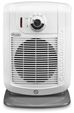 Termoventilatore De Longhi 0114431016 CALDOBAGNO Hbc 3030 White e Grey