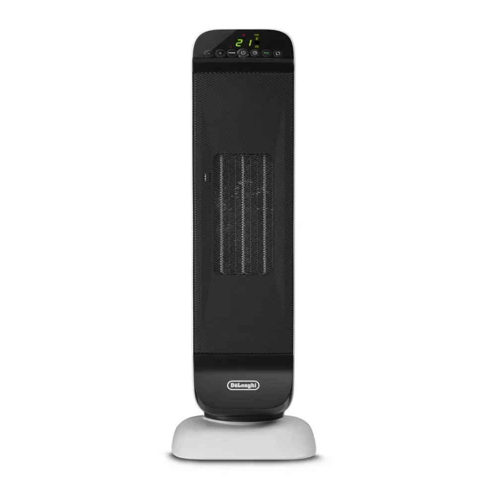 Termoventilatore De Longhi HFX25S20 ceramico con telecomando e base oscillante
