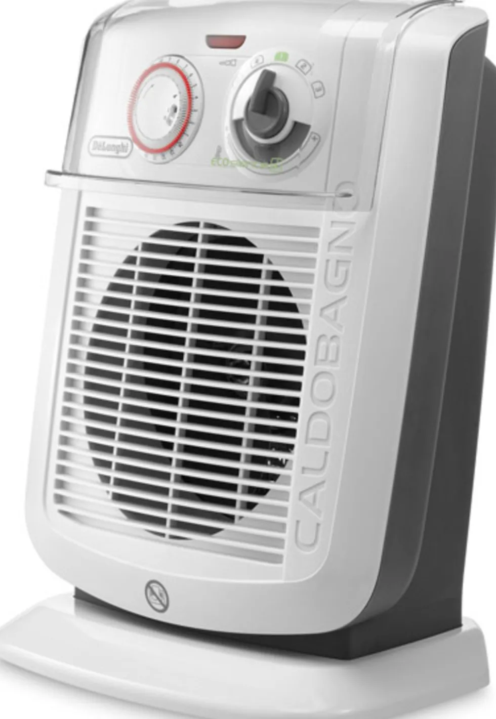 Termoventilatore De Longhi HBC3052T 2200W da bagno con timer e 3 velocità