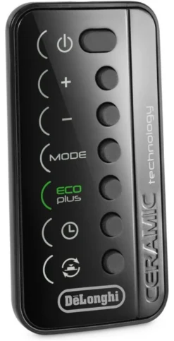 Termoventilatore De Longhi 0114482109 SILENT+ Dch7993Er Bc Black
