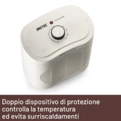 Termoventilatore Imetec Compact Air 4032, 2000W per riscaldamento rapido
