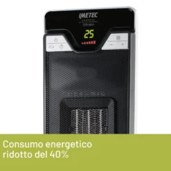 Termoventilatore Imetec Eco Ceramic Diffusion 4035, risparmio energetico 40%