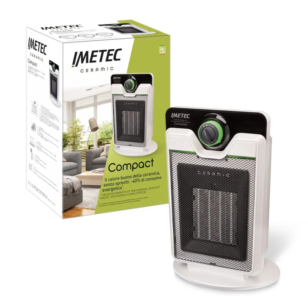 Termoventilatore Imetec 4033 Eco Ceramic compatto e a basso consumo