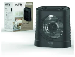 Termoventilatore Imetec 4028 SILENT POWER Confort Black