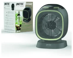 Termoventilatore Imetec 4030 SILENT POWER Eco Grigio e Verde