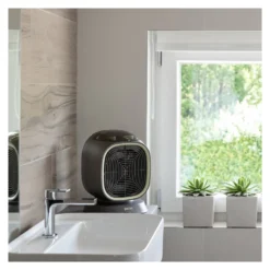 Termoventilatore Imetec 4030 SILENT POWER Eco Grigio e Verde