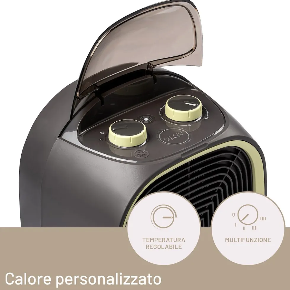 Termoventilatore Imetec Silent Power Eco 2100W con tecnologia a basso consumo
