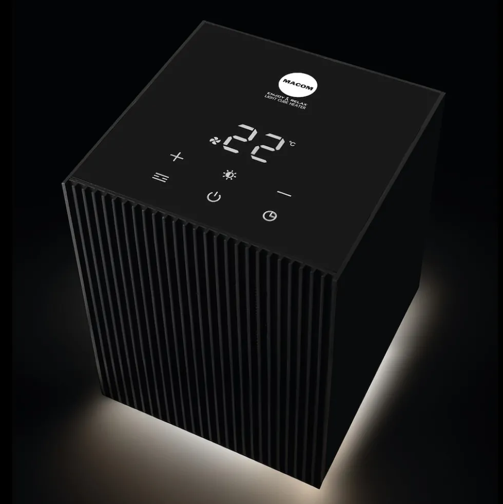 Termoventilatore MACOM 931 con display LED e funzione aria fredda