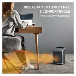 Termoventilatore Rowenta 1830009458 INTENSE COMFORT+ SO9360F0 Silver e