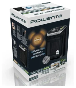 Termoventilatore Rowenta SO9266F0 MINI EXCEL Eco Safe Black e Gray