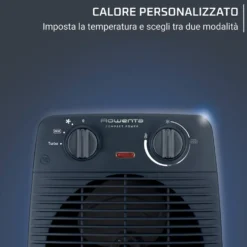Termoventilatore Rowenta SO2211F0 compatto per piccoli spazi