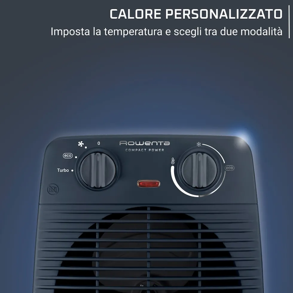 Termoventilatore Rowenta SO2211F0 compatto per piccoli spazi