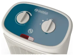 Termoventilatore Splendid 99293 CALDO Rock M Bianco e Azzurro