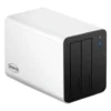 TERRAMASTER F2-425 Plus NAS Server con Intel N5095, 4GB RAM, 2 Bay - Archiviazione Dati Veloce e Sicura