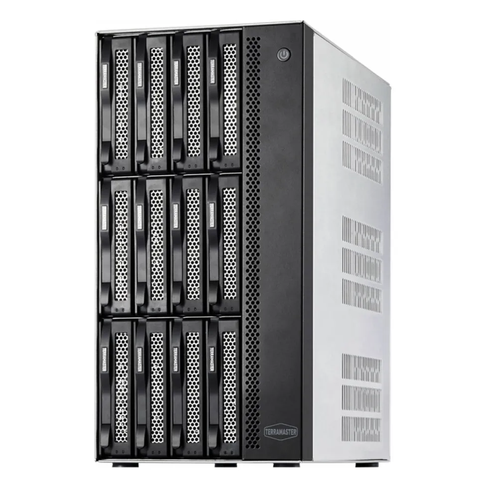 TERRAMASTER T12-500 Pro NAS File Server con Intel Core i7-1255U, 16GB RAM, 12 bay